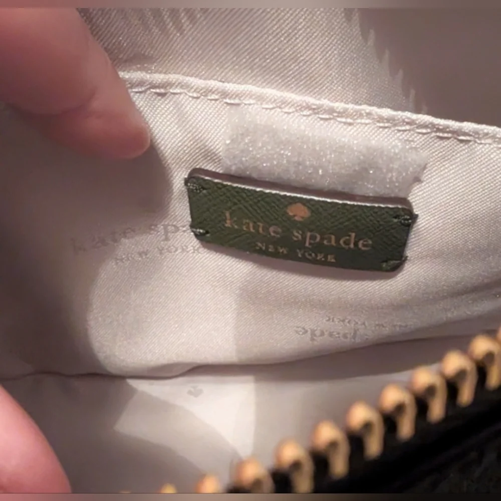 NWT 2FER Kate Spade Card Holder &  Crossbody Bag - Green Floral - Picture 11 of 11